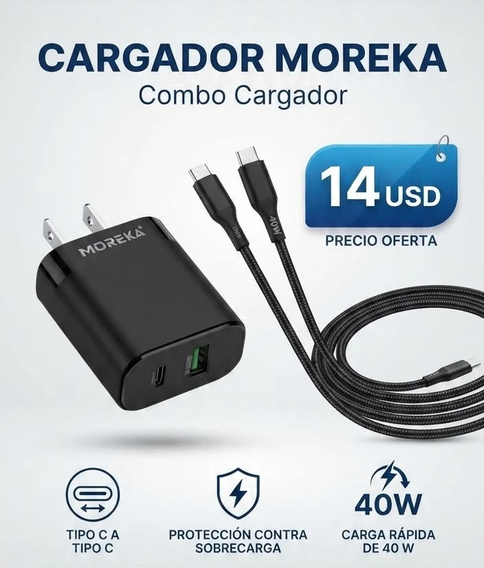 Cargador 40 W's foto | DeTodo UnPoco |  BizneCubano