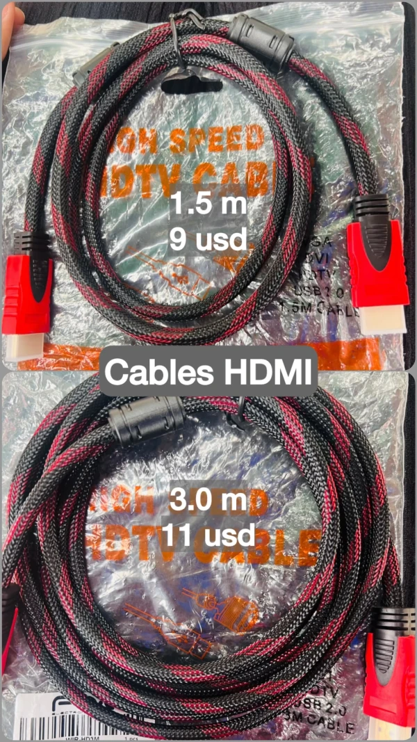 Cable HDMI, 3 metros's foto | DeTodo UnPoco |  BizneCubano